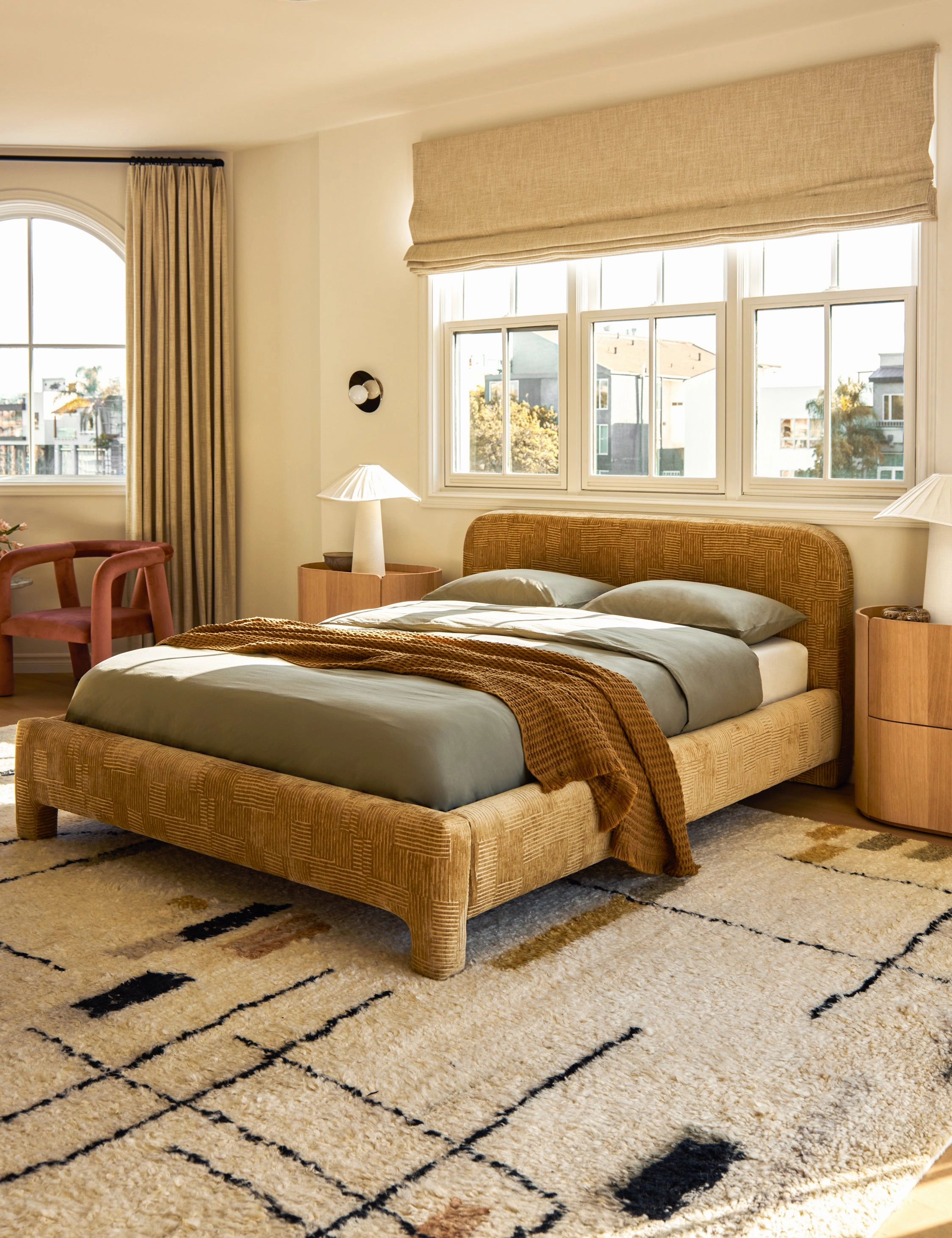 Staccato Hand-Knotted Wool Rug trendy fashion rug