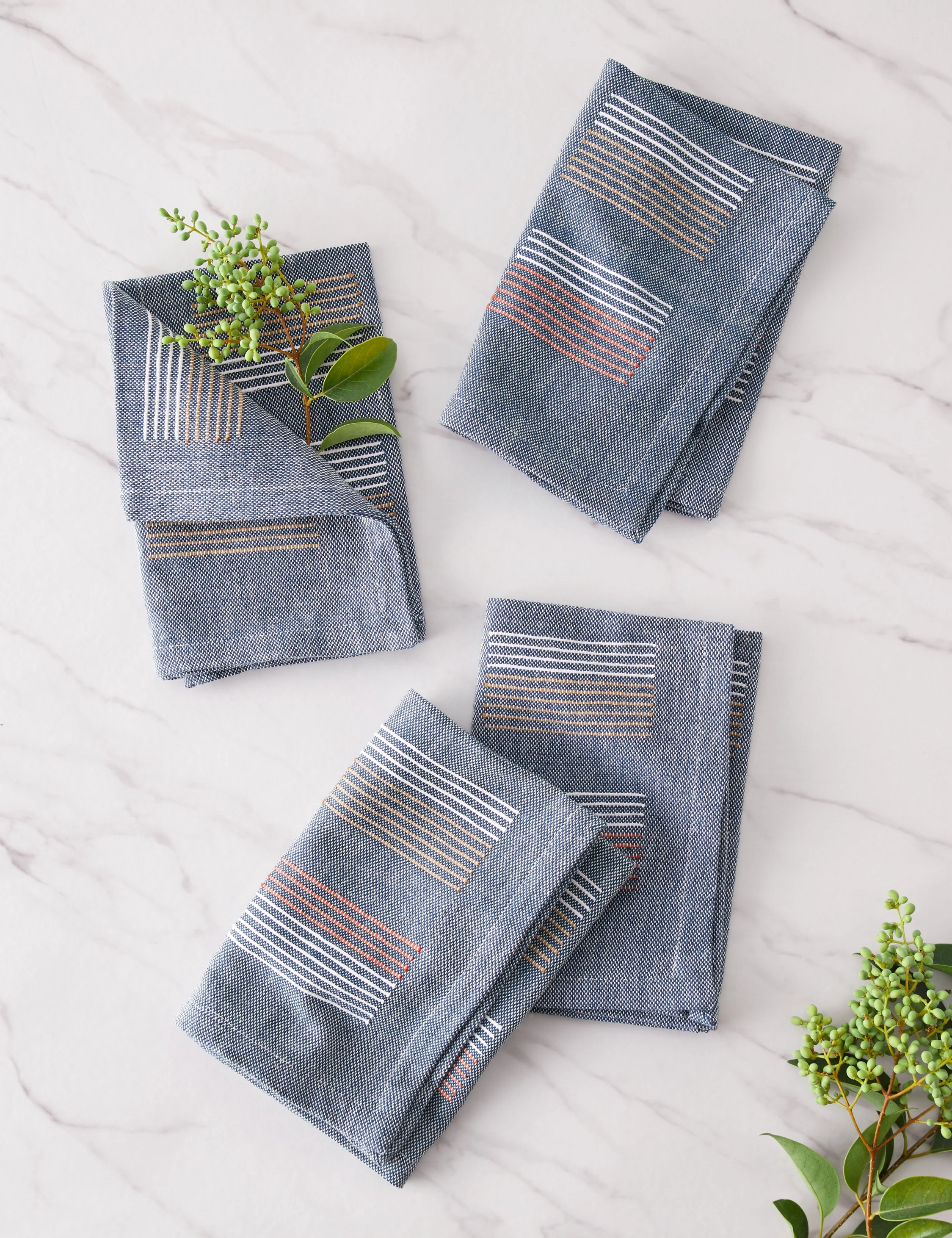 Stacks Napkins (Set of 4) by Minna decorative tabletop item