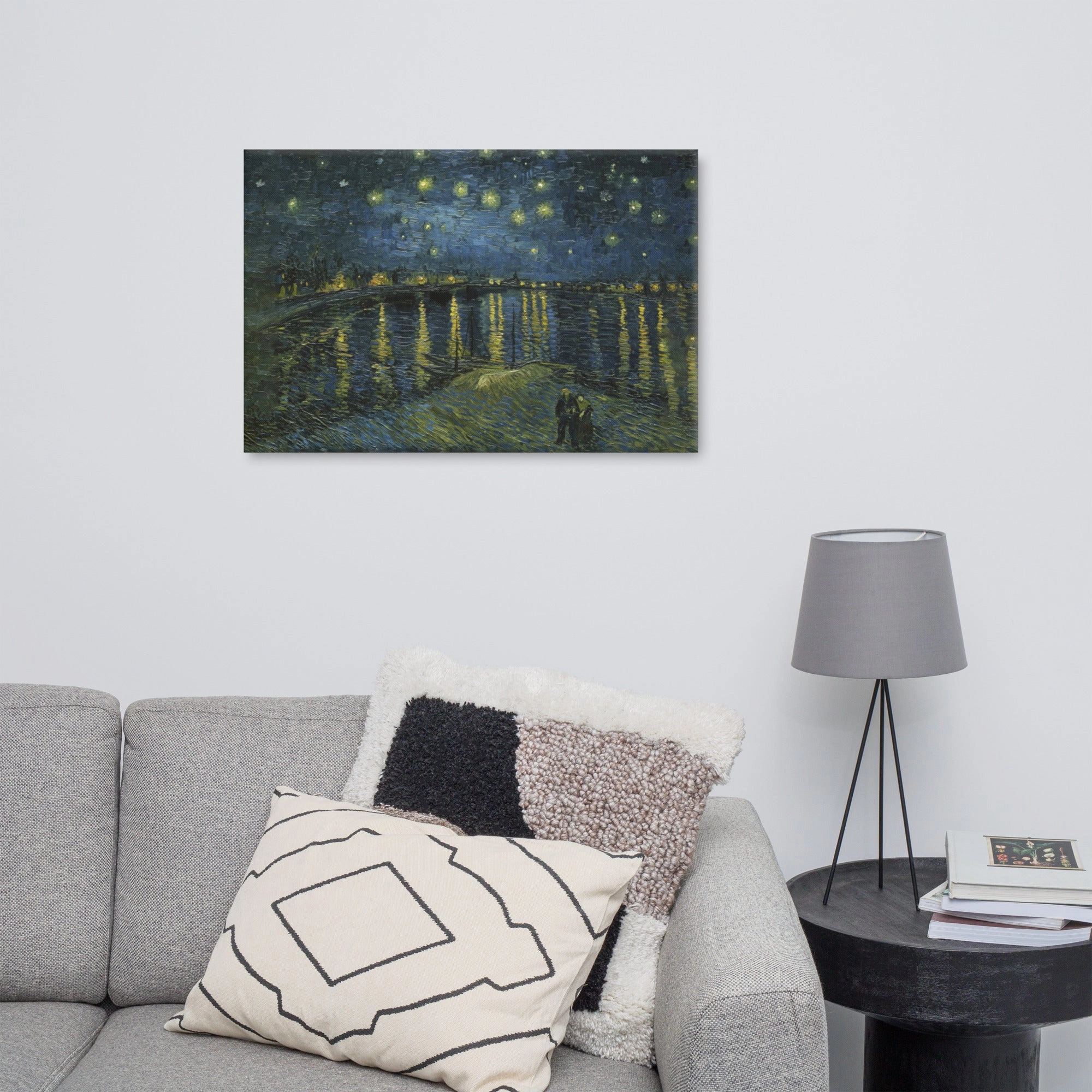 Starry Night over the Rhne - Leinwand