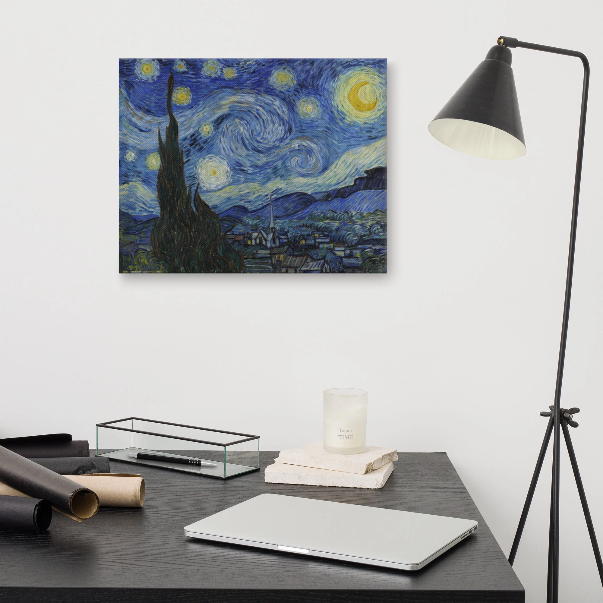 Starry Night, Van Gogh - Leinwand