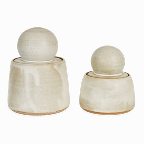Stash Stoneware Jar elegant wall decor