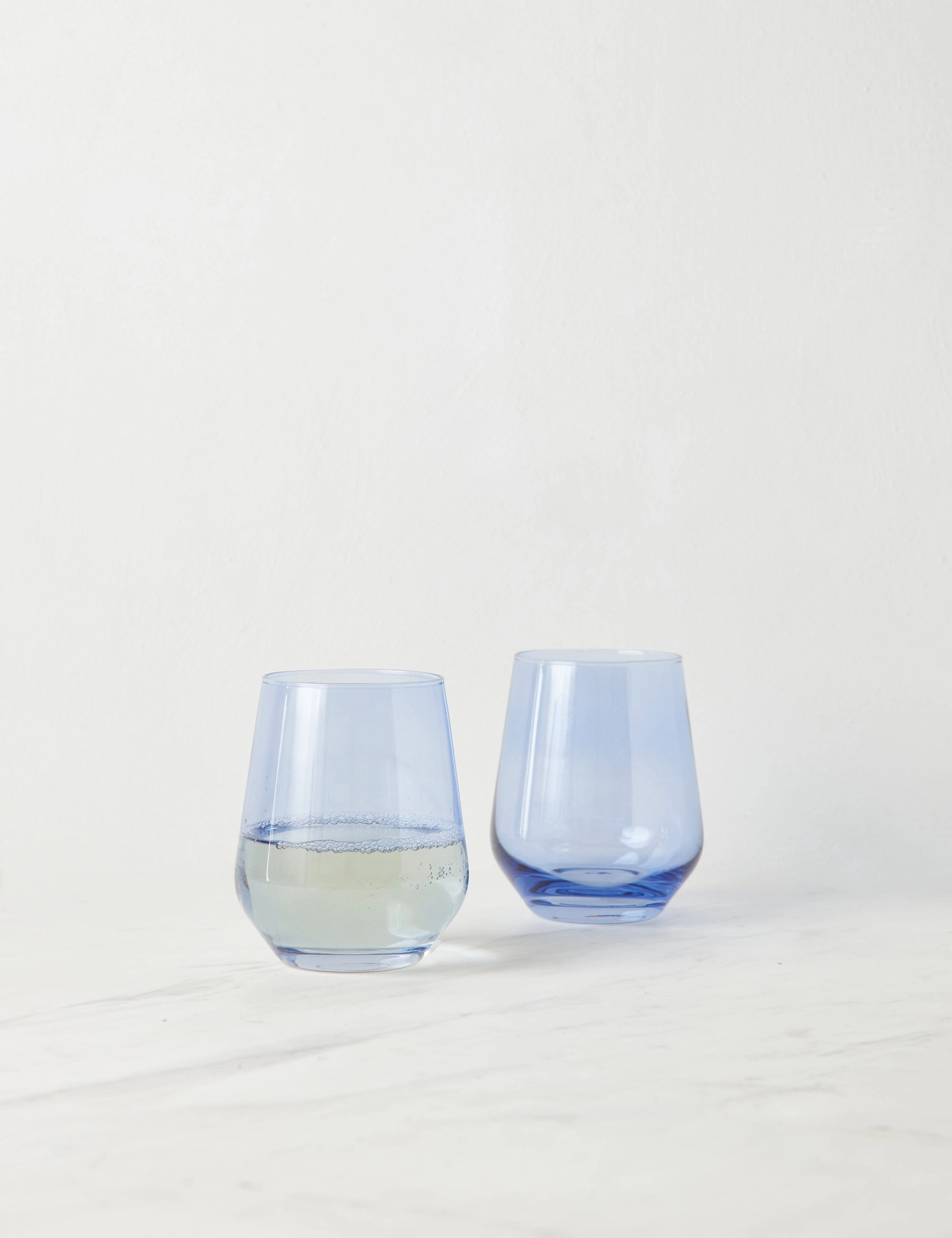 Stemless Wine Glass (Set of 2) by Estelle Colored Glass decorative tabletop item