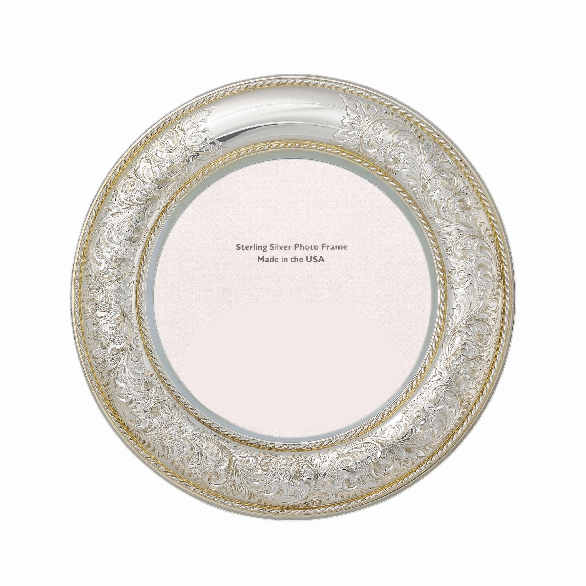 Sterling Silver Nostalgia Picture Frame home display ornament
