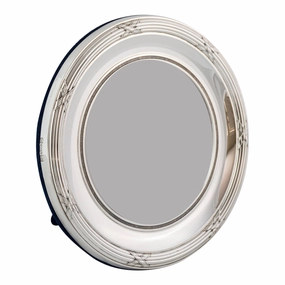 Sterling Silver Ribbon and Reed Picture Frame home display ornament