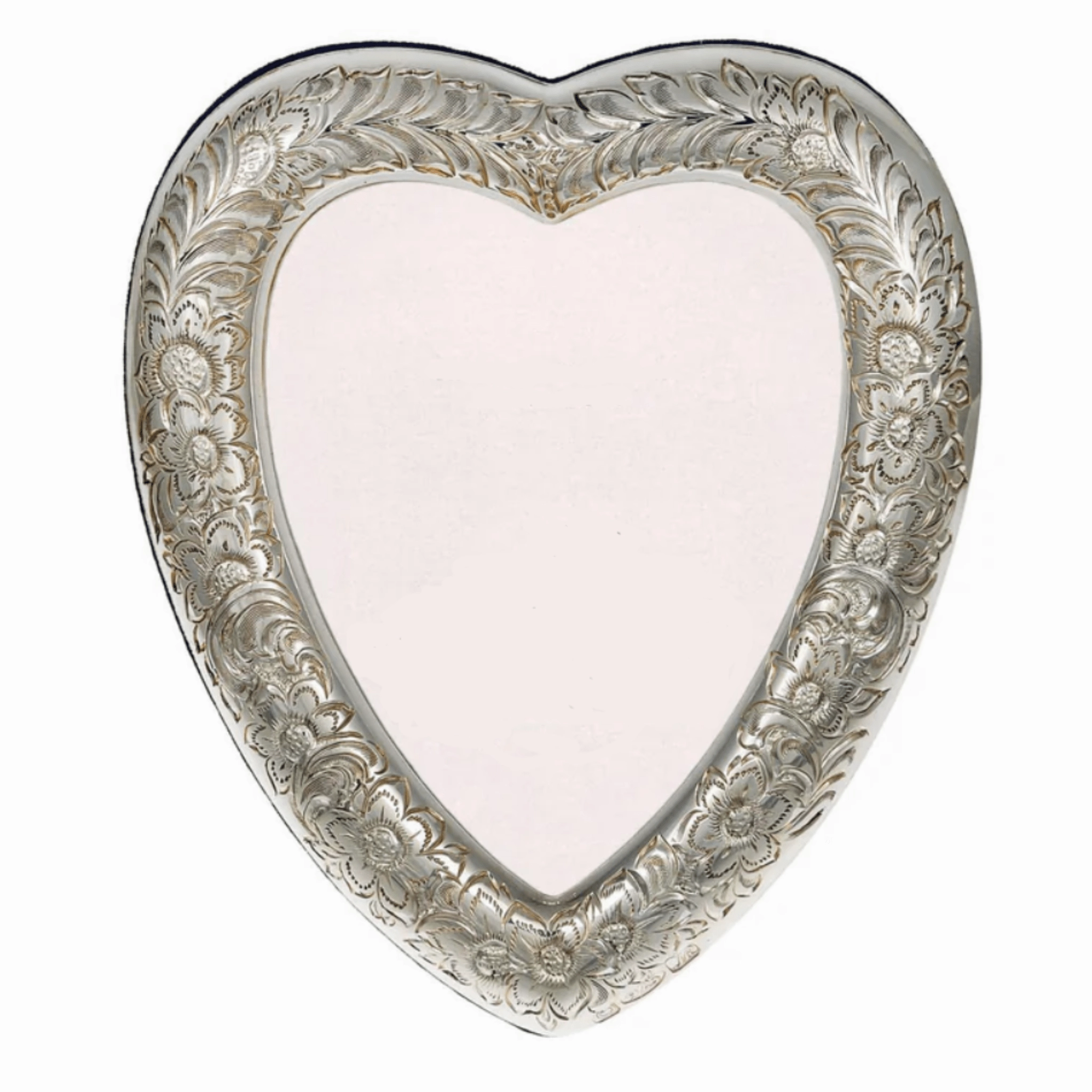 Sterling Silver Victorian Heart Picture Frame home display ornament