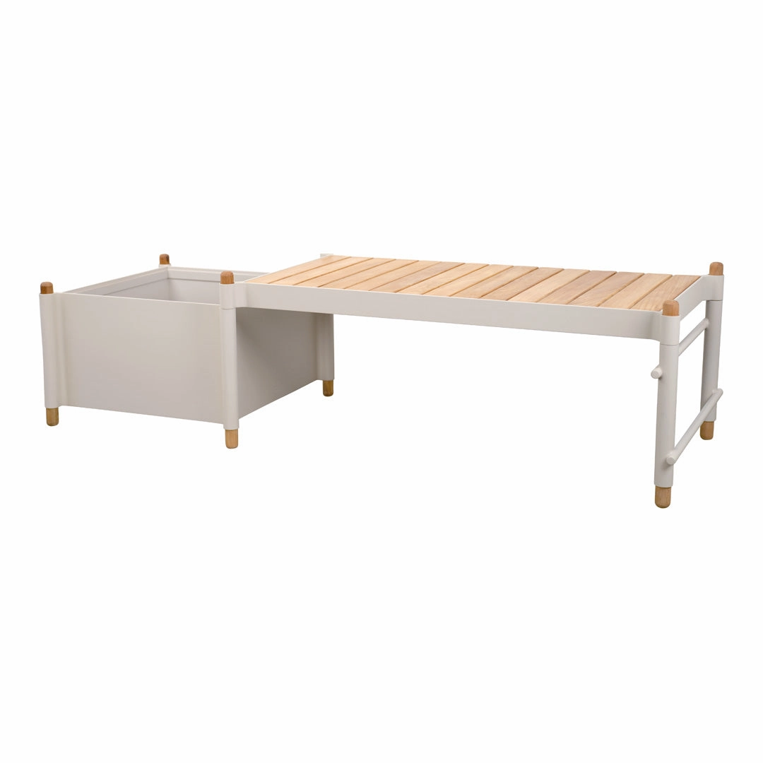 Sticks Outdoor Bench w/ Planter