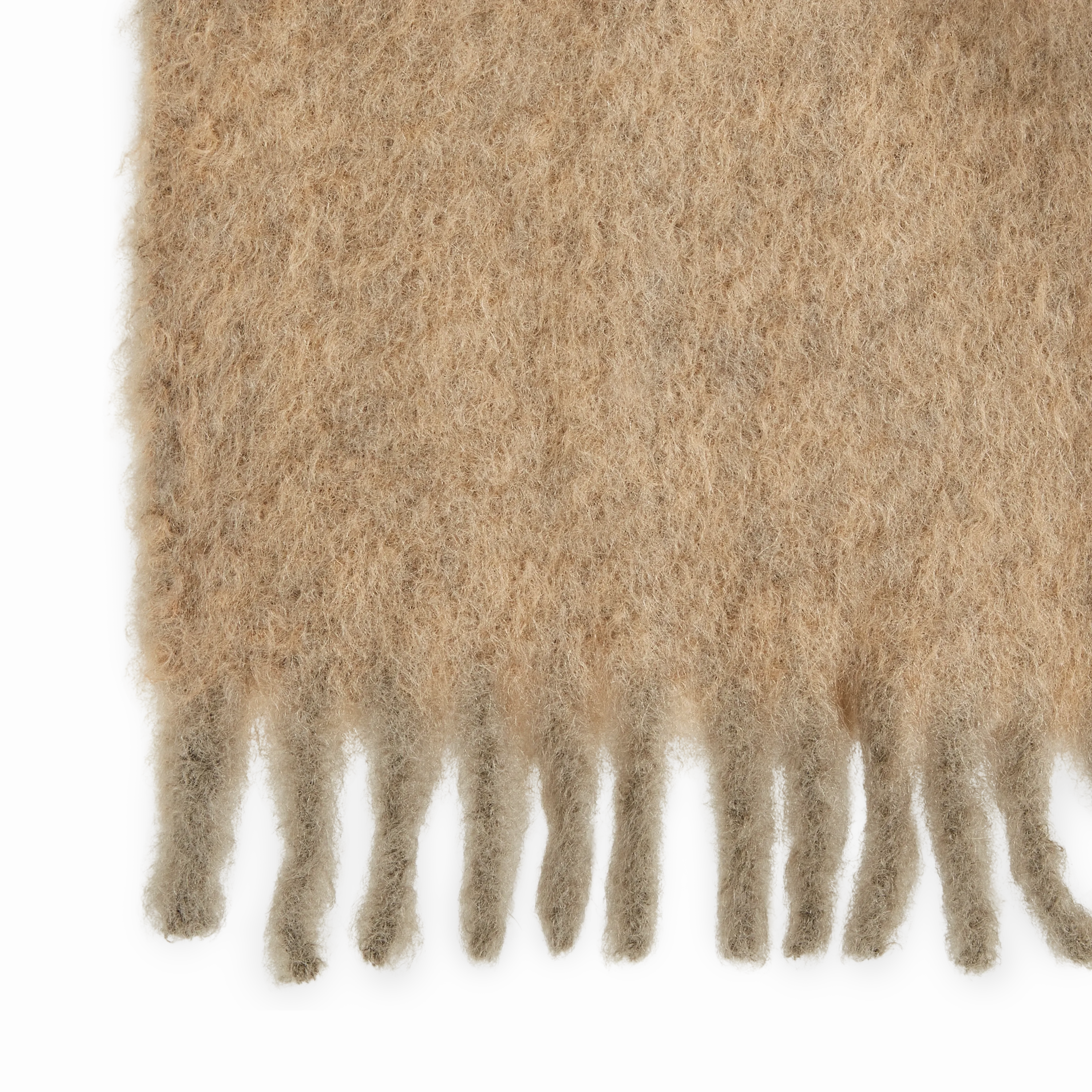 Stitched Mohair Throw