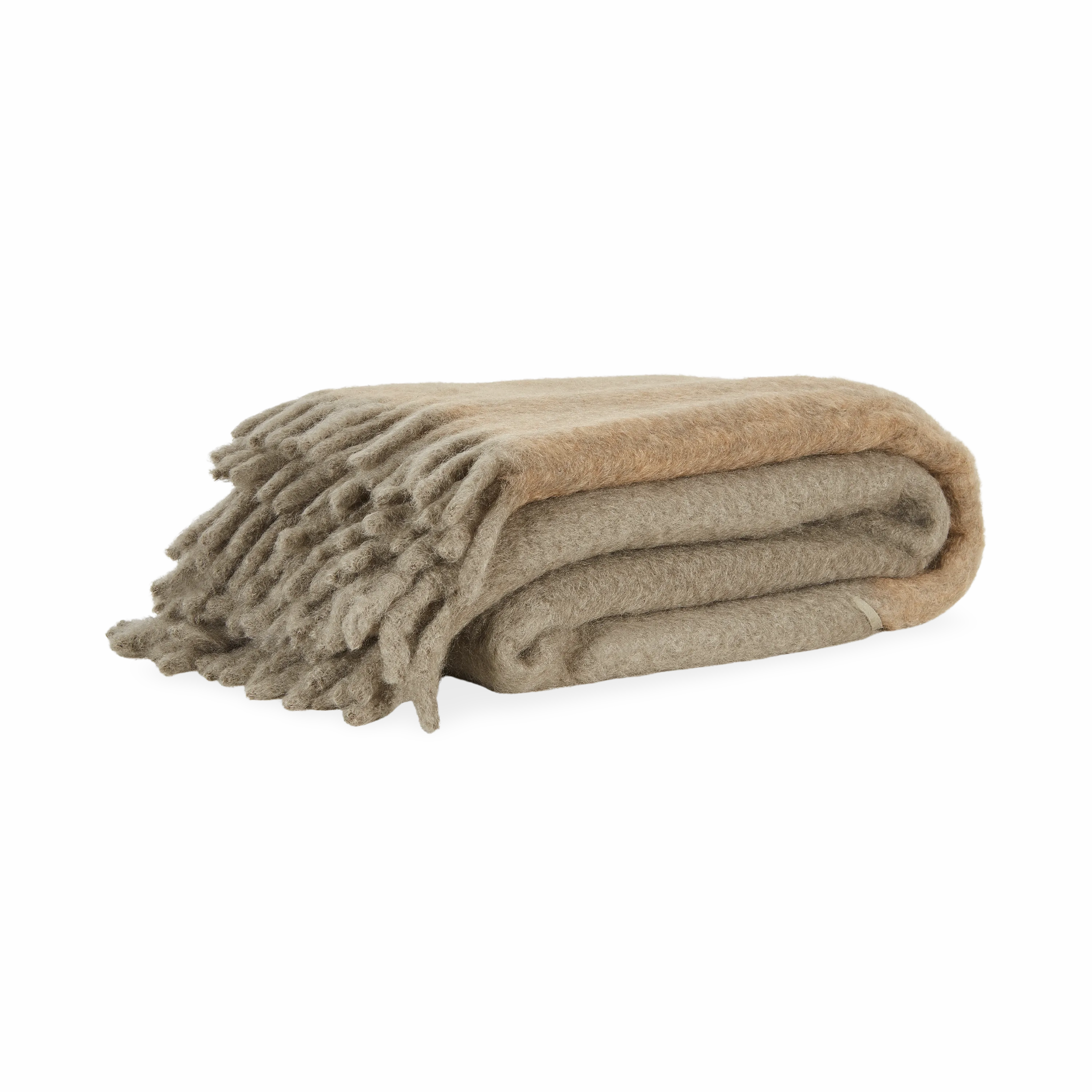 Stitched Mohair Throw