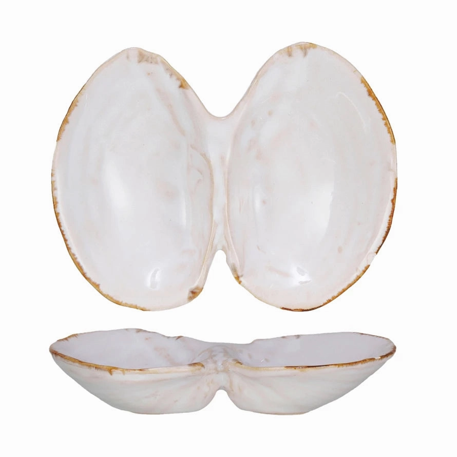 Stoneware Shell Shaped Dish interior room decor