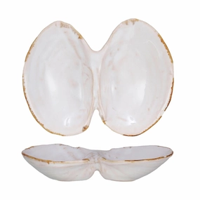 Stoneware Shell Shaped Dish interior room decor