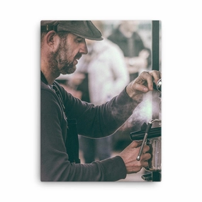 Street cafe - canvas canvas mural art