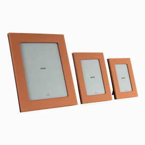 Studio Leather Frame elegant wall decor