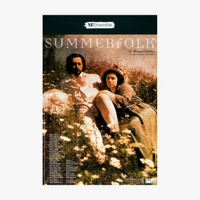 Summerfolk 1999 Print aesthetic poster wallpaper