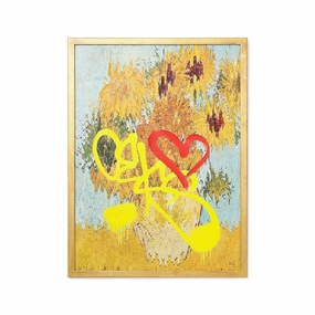 Sunflower Artboard framed wall decor