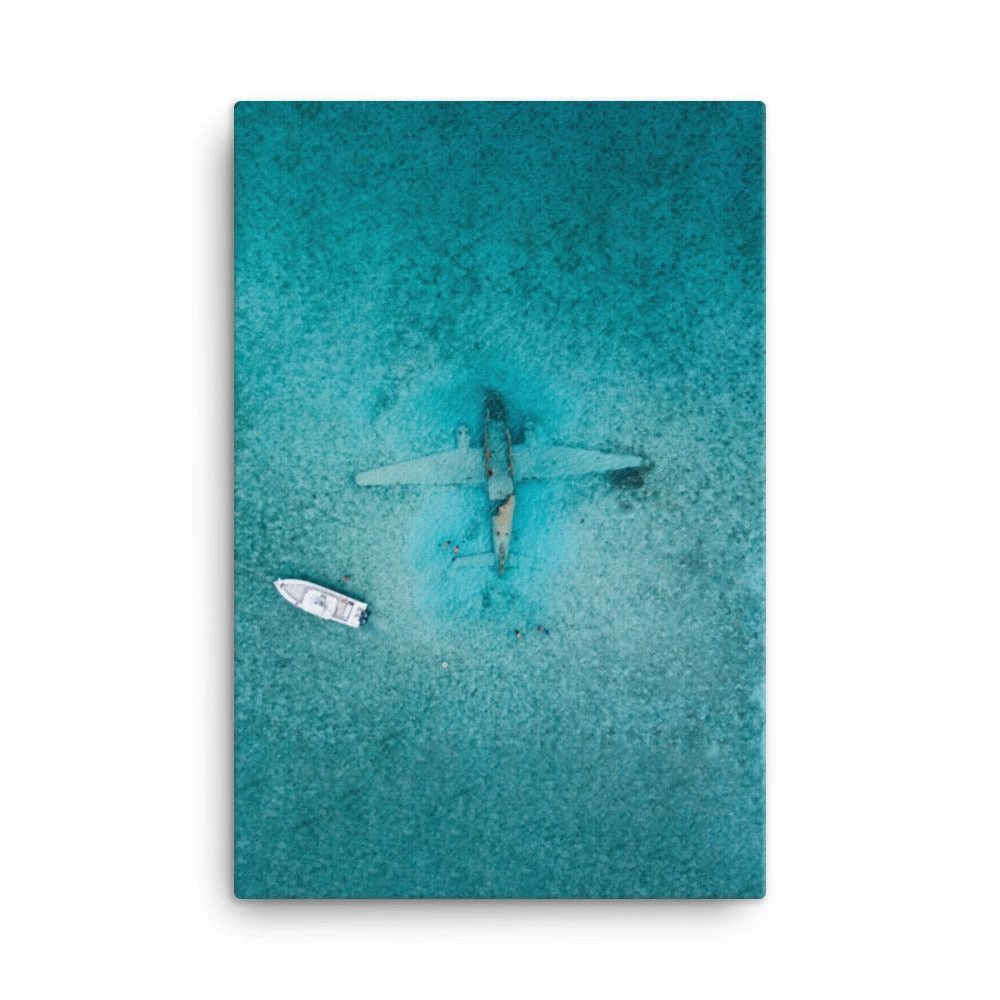 Sunken tarpaulin - canvas