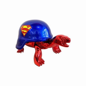 SUPERMAN HERO  TURTLE dreamcatcher wall hanging