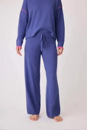 Sweater Weather Lounge Hose In Dunklem Periwinkle