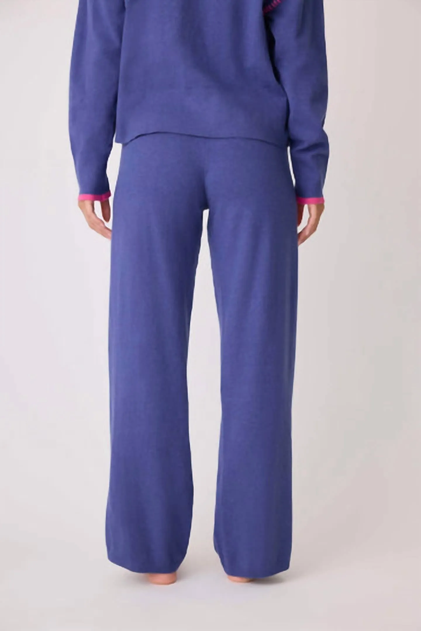 Sweater Weather Lounge Hose In Dunklem Periwinkle