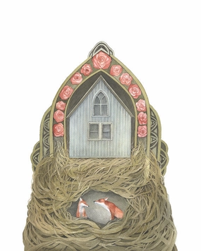 Sweet Home II - Art Print framed wall decor