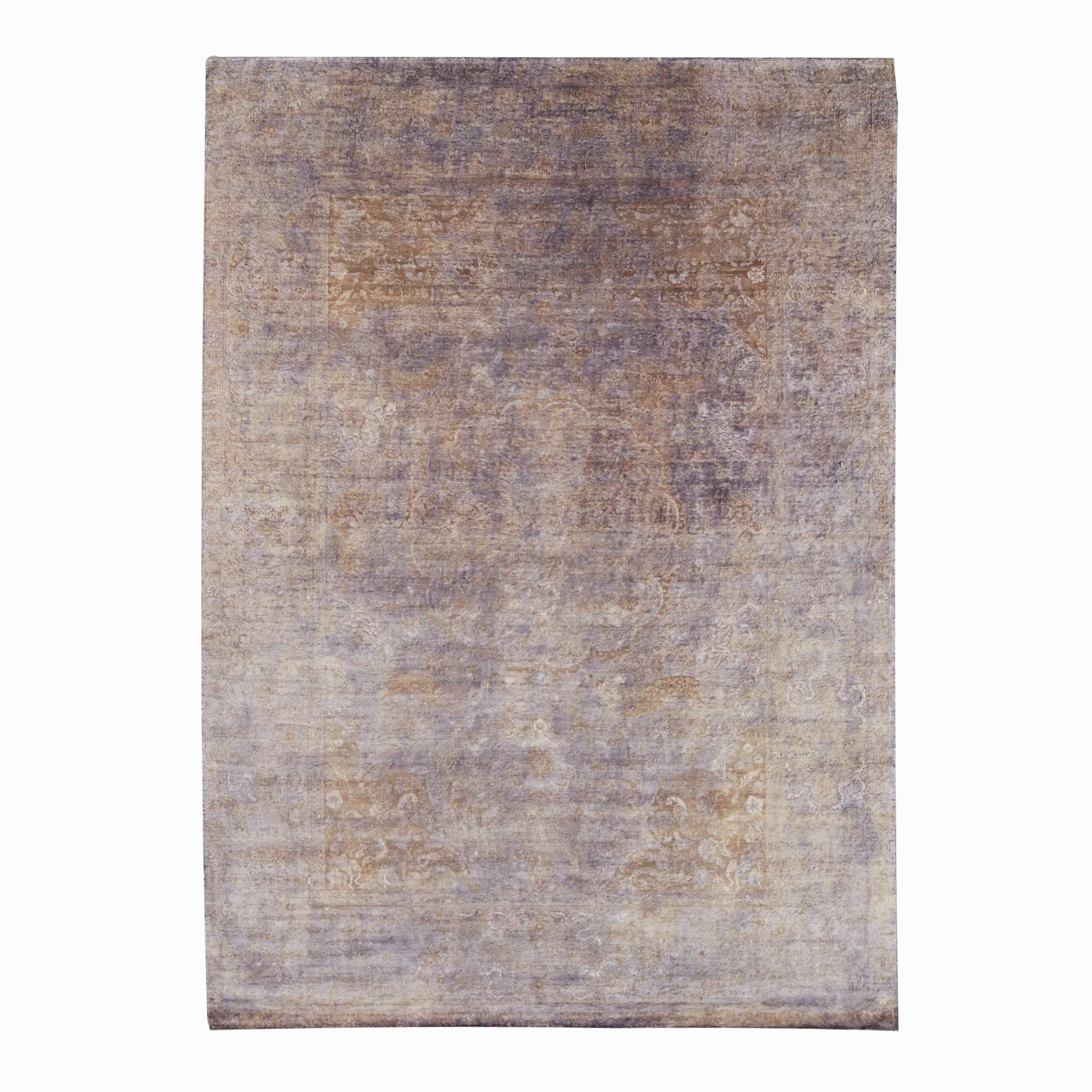 Tabriz Dd-280 Purple minimalist everyday rug