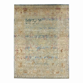 Tabriz Ms-10-36 Ivory minimalist everyday rug