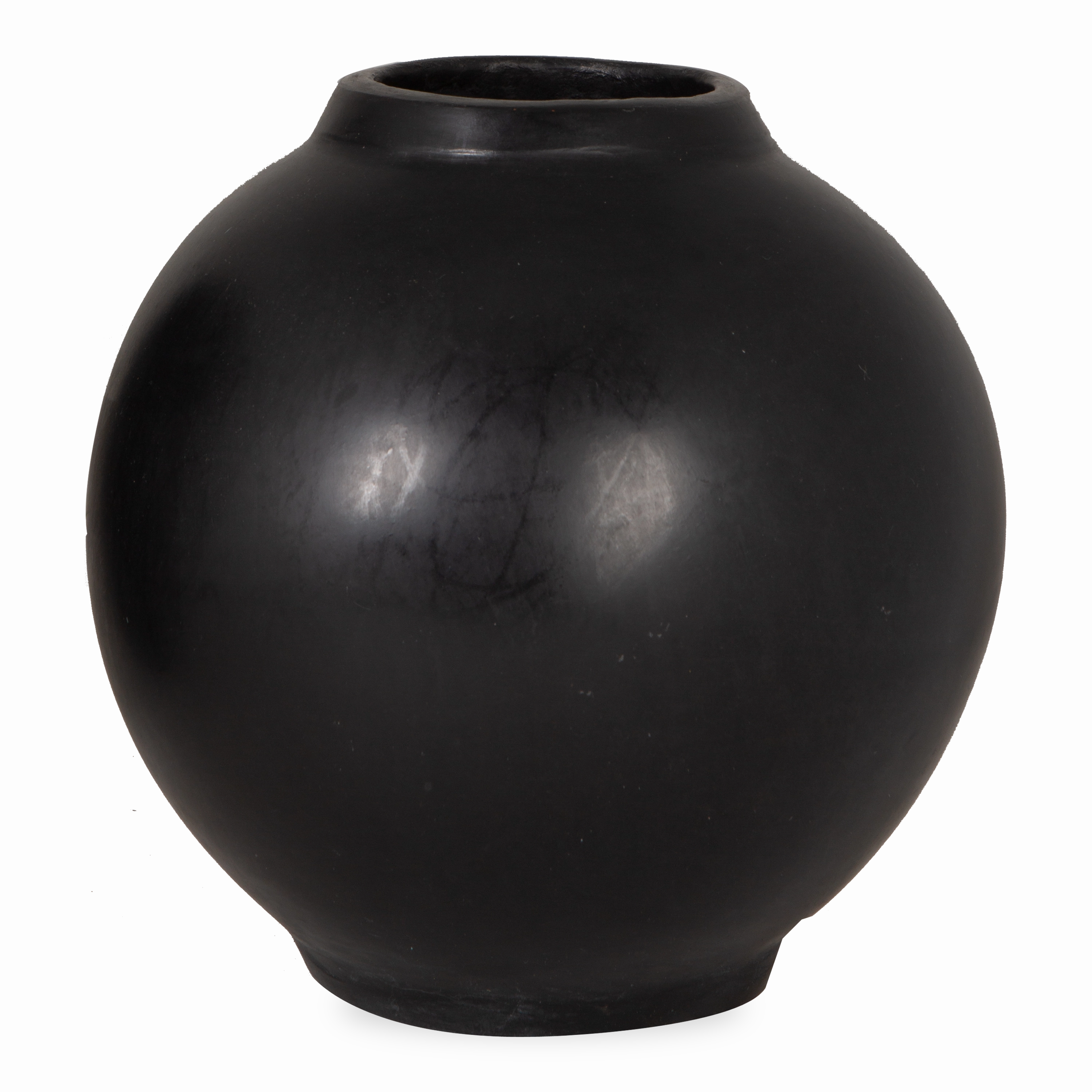 Tadelakt Round Vase elegant wall decor