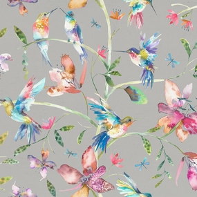 Tafuna Printed Cotton Fabric (By The Metre) Robins Egg elegant table cloth  