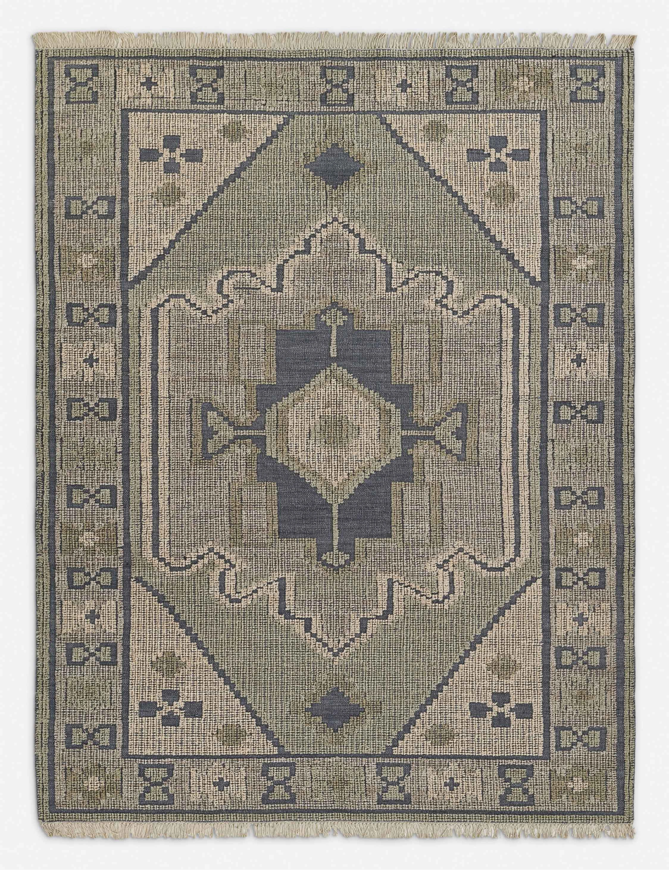 Taha Handwoven Wool Rug trendy fashion rug