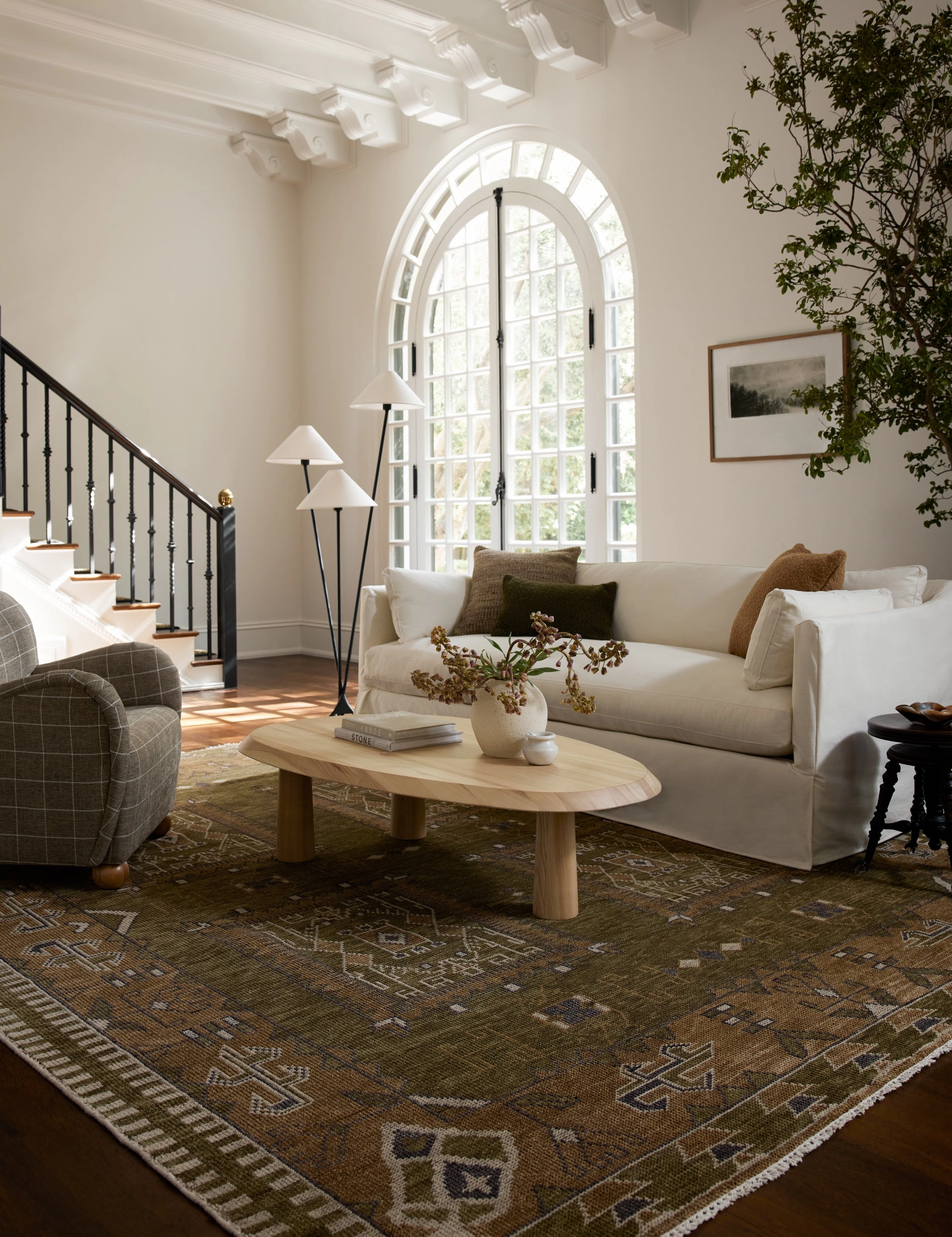 Tahj Hand-Knotted Wool Rug trendy fashion rug