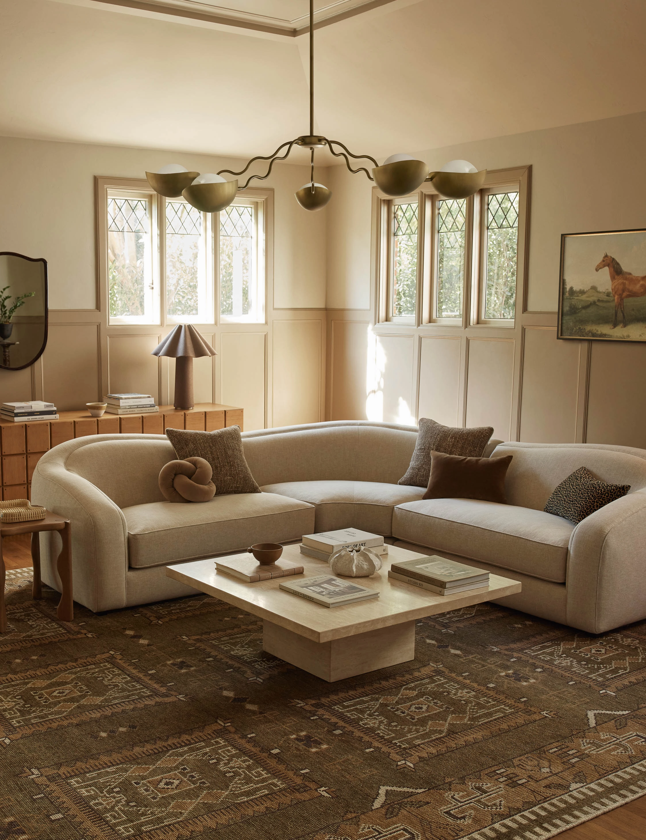 Tahj Hand-Knotted Wool Rug