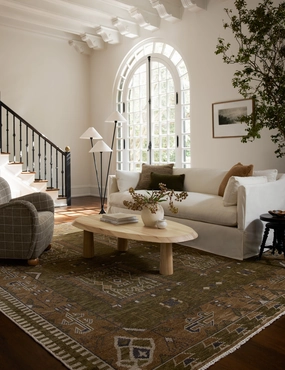 Tahj Hand-Knotted Wool Rug trendy fashion rug
