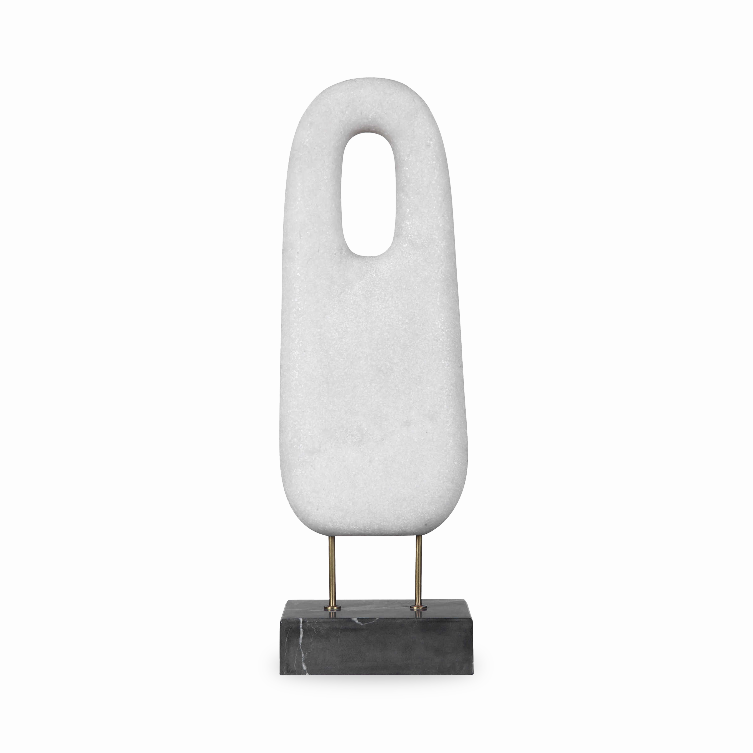 Tall Disc Sculpture elegant wall decor