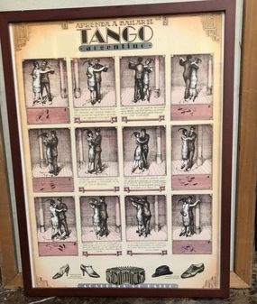 TANGO ARGENTINO POSTER interior room decor