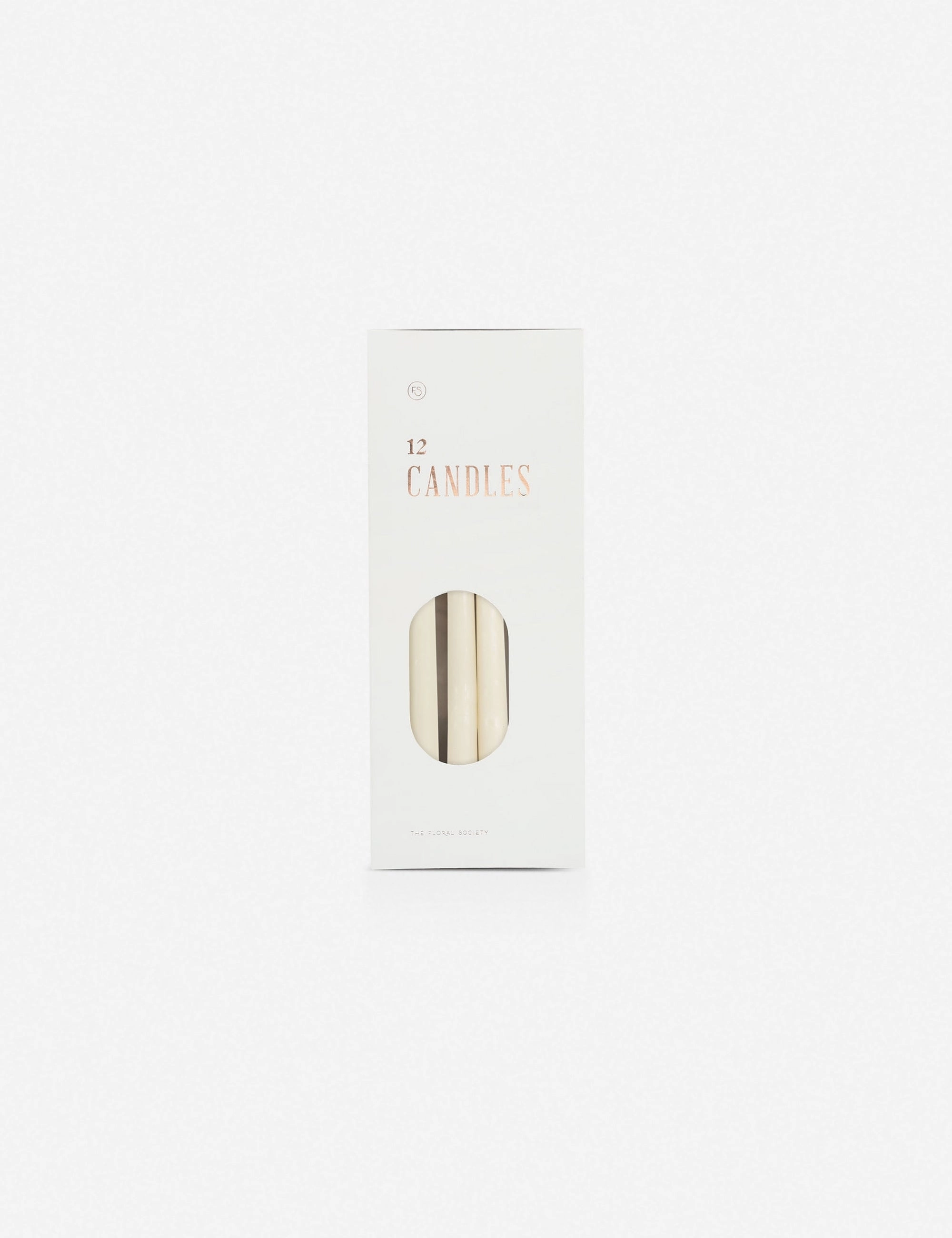 Taper Candles, 12" (Set of 8 pairs)