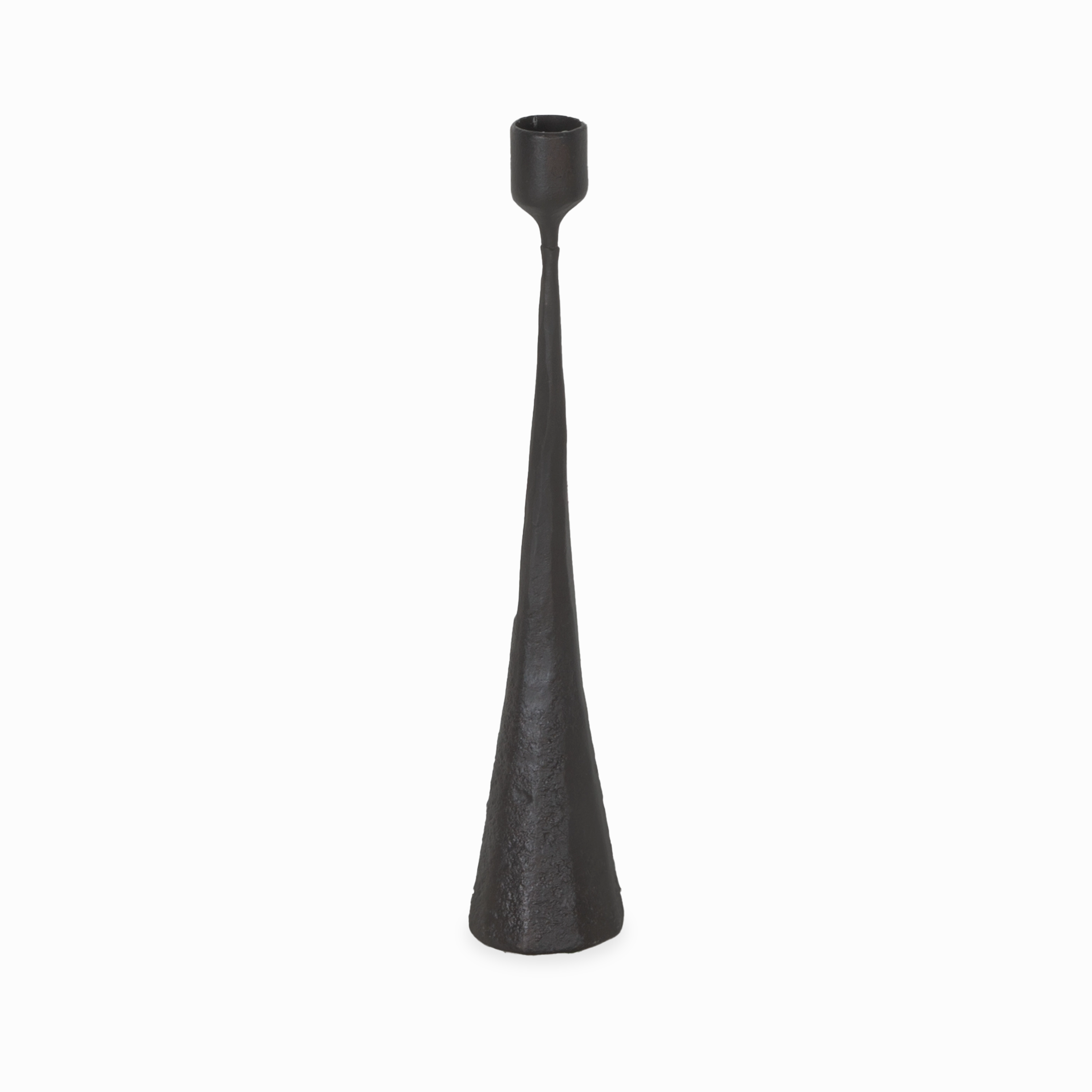 Tapered Iron Candleholder elegant wall decor