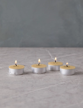Tea Lights (set of 12) by Green Tree Home decorative tabletop item