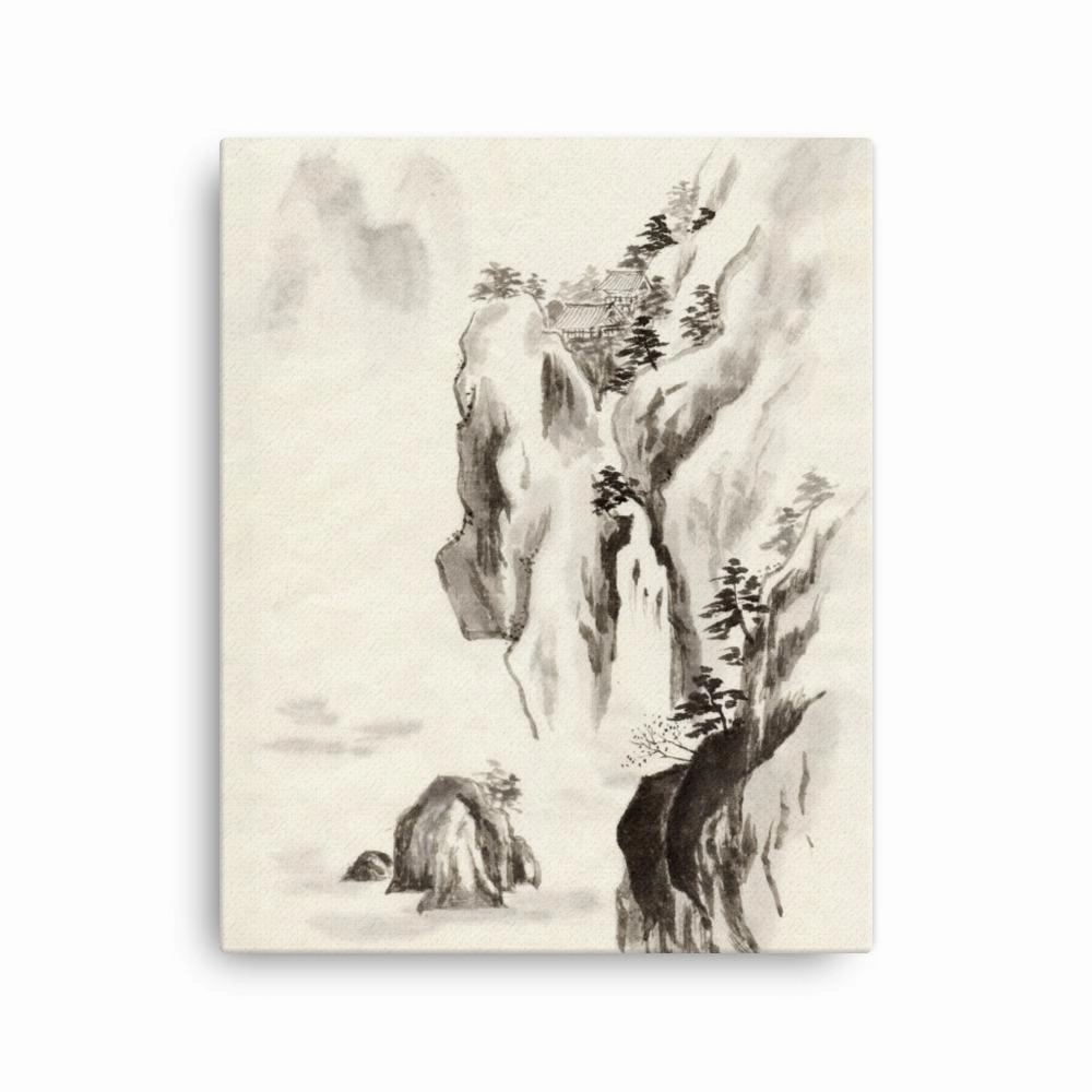 Temple in the Rock - canvas