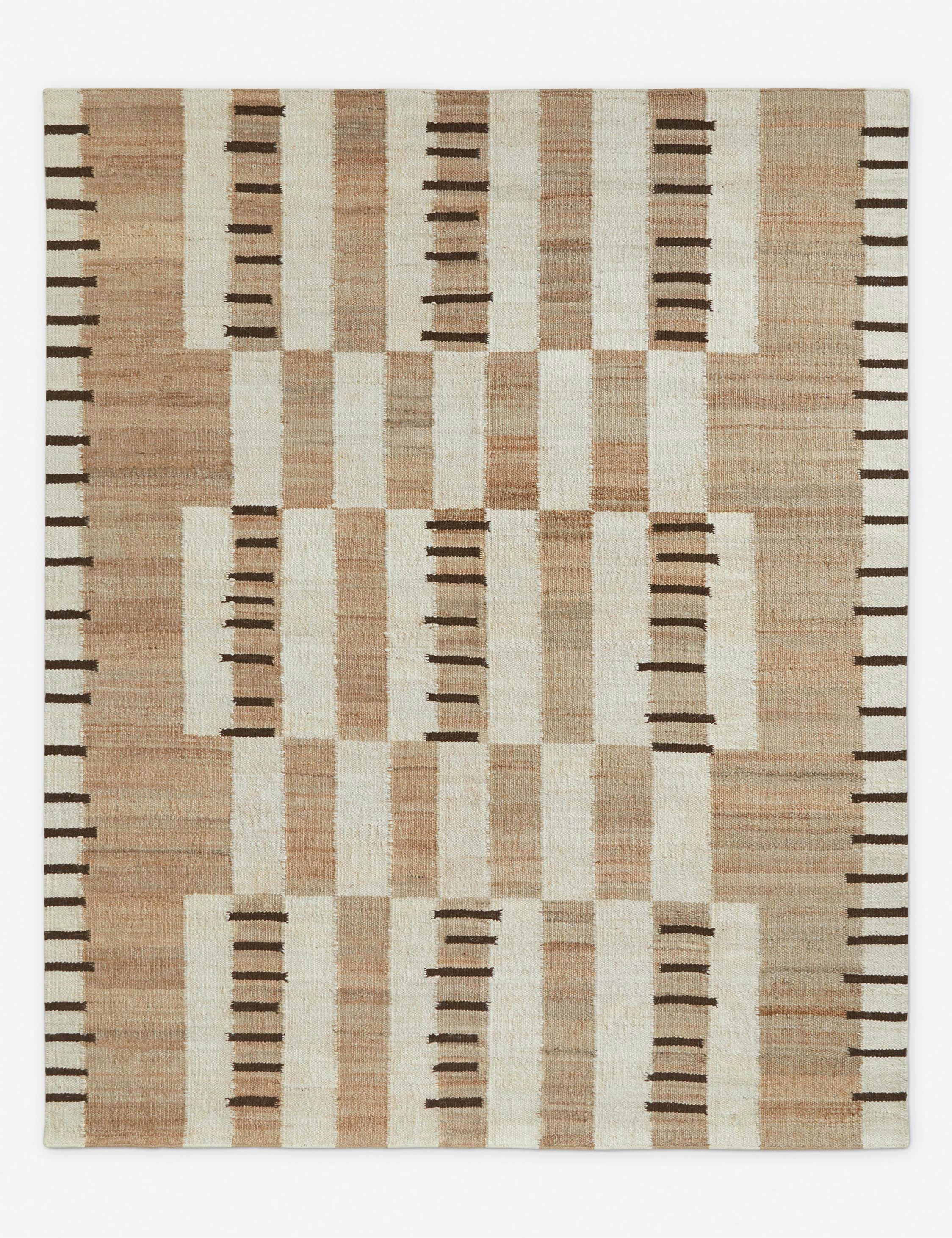 Tempo Flatweave Jute Rug by lan Byrd