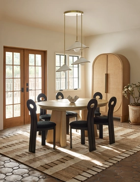 Tempo Flatweave Jute Rug by lan Byrd trendy fashion rug