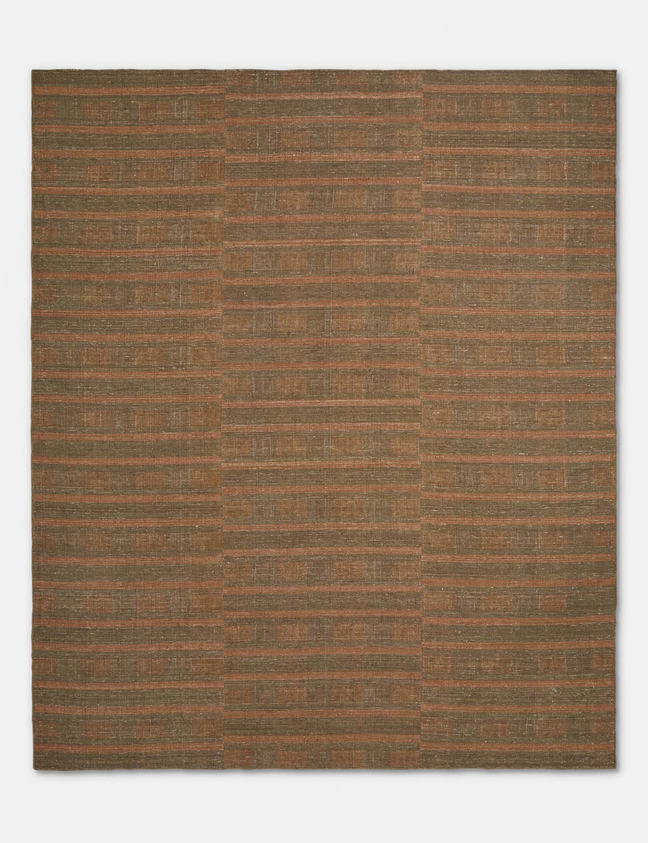 Tess Handwoven Wool-Blend Rug trendy fashion rug