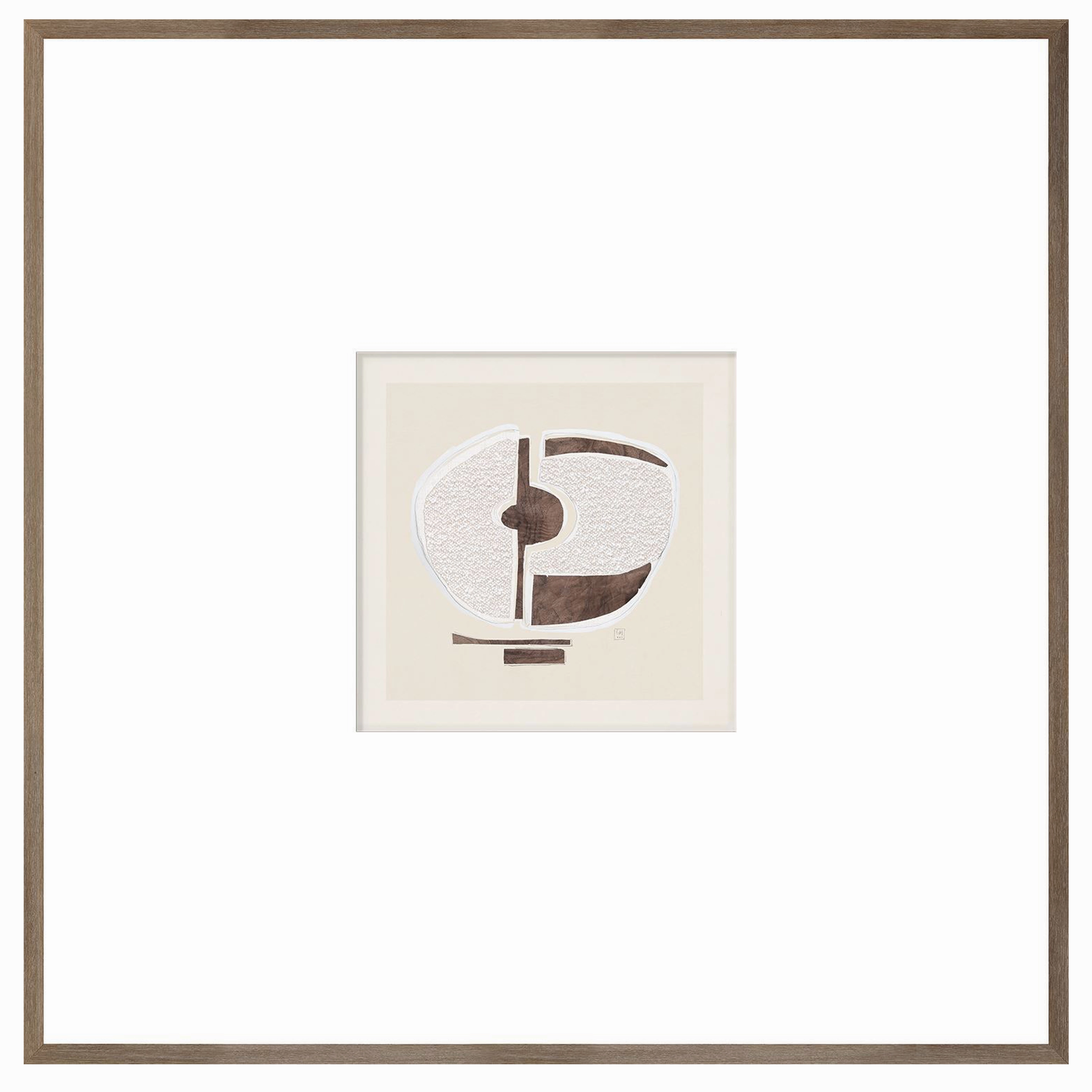 Textured Abstract II elegant wall decor