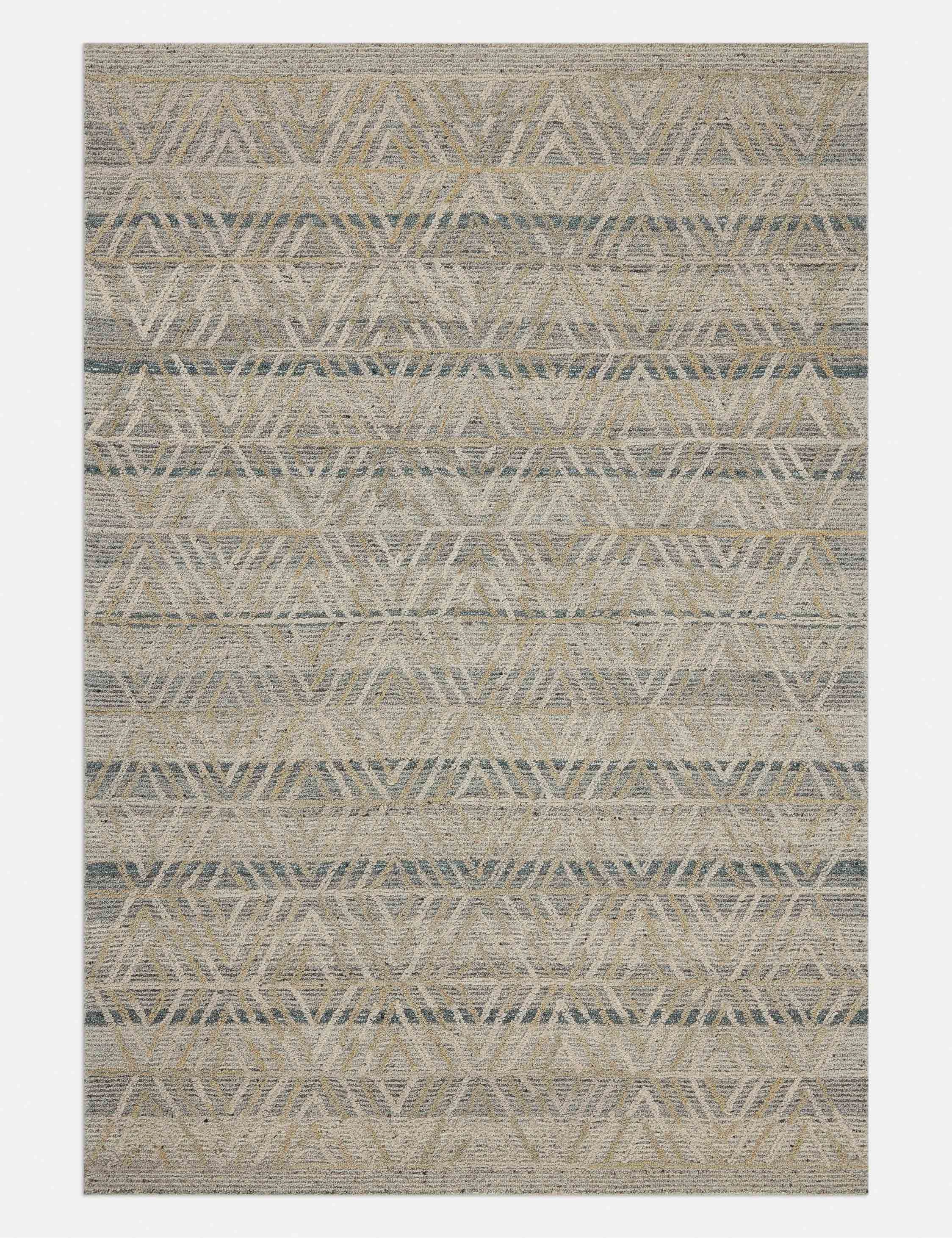 Thad Hand-Tufted Wool Rug trendy fashion rug