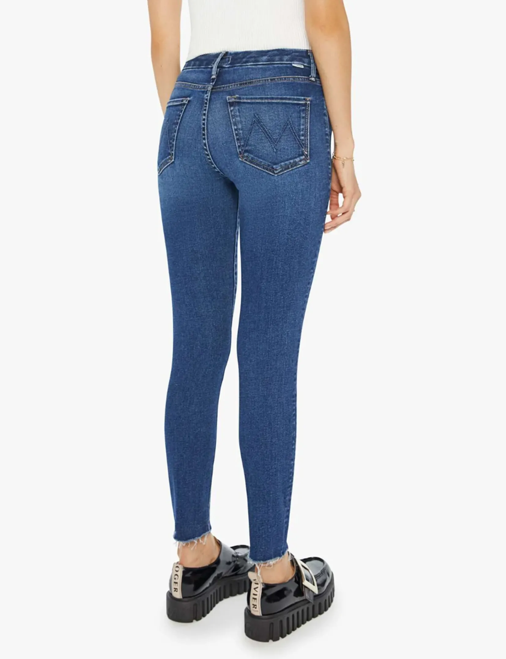 Der Looker Knöchelausfransung, Yakkity Yak Kleidung_mother-denim