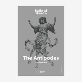 The Antipodes 2019 Print vintage woodcut wallpaper