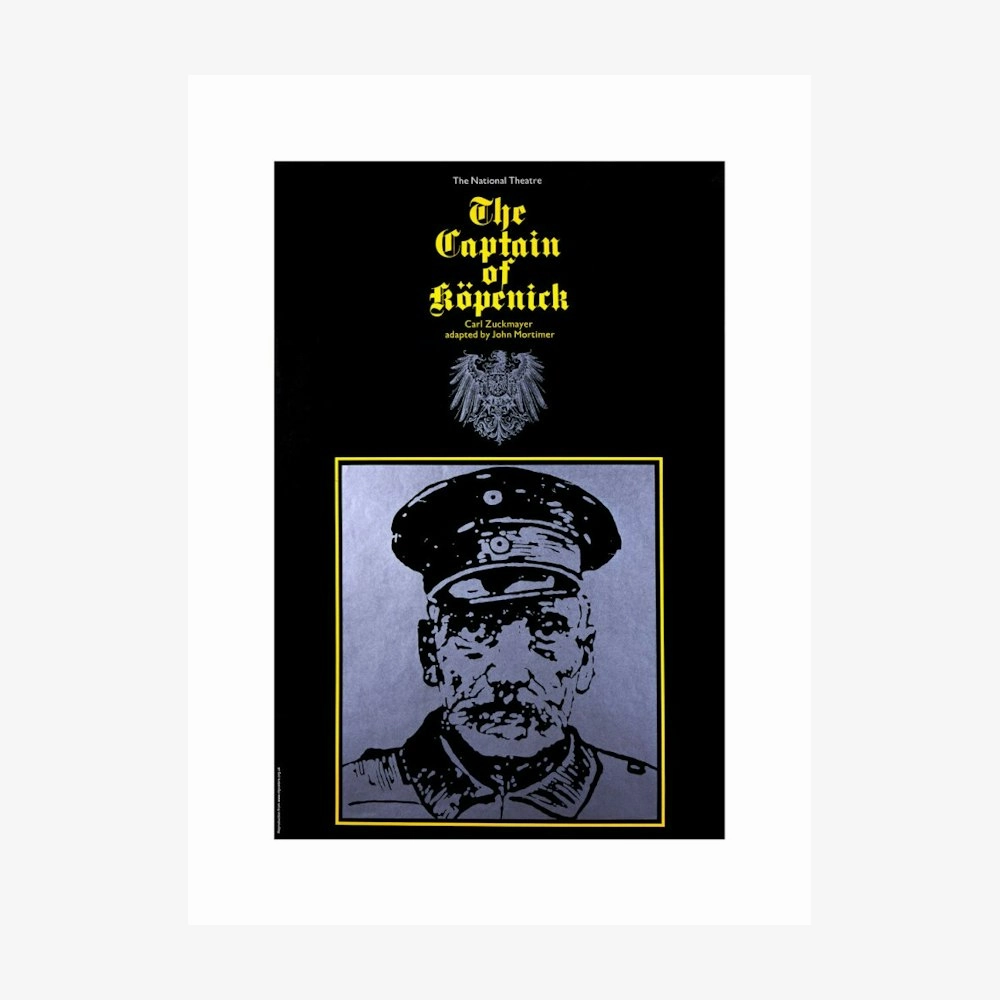The Captain of Kpenick 1971 Print