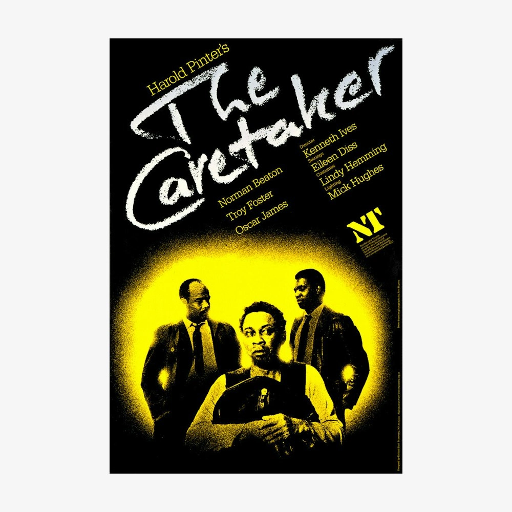 The Caretaker 1980 Print aesthetic poster wallpaper