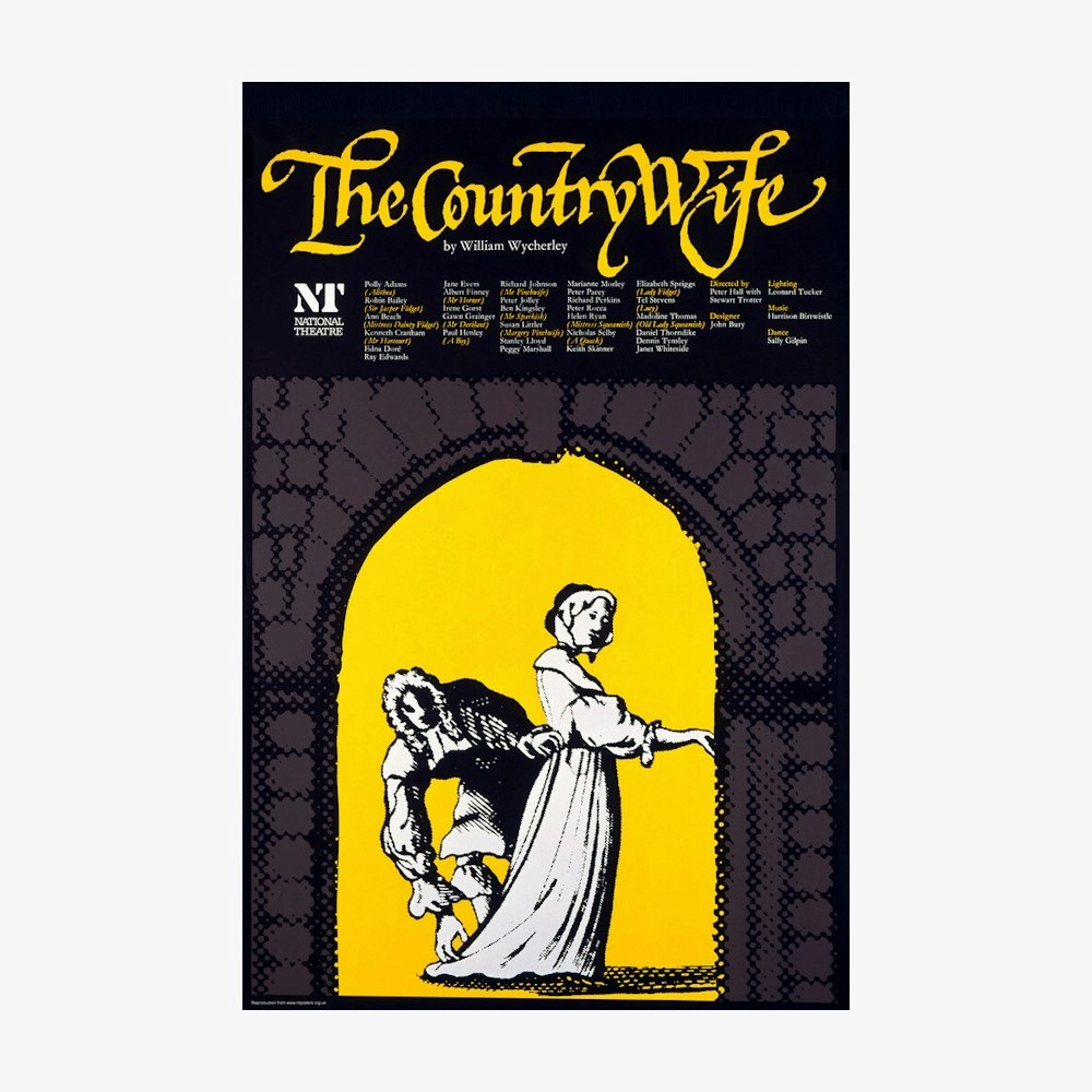 The Country Wife 1977 Print aesthetic poster wallpaper