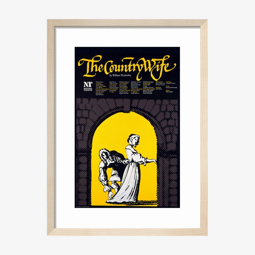 The Country Wife 1977 Print