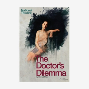 The Doctor's Dilemma 2012 Print vintage woodcut wallpaper