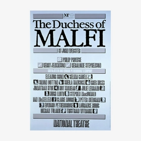 The Duchess of Malfi 1985 Print aesthetic poster wallpaper